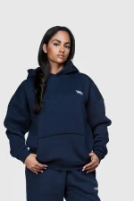45keys Basic Hoodie Navy (3)
