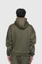 45keys Basic Hoodie Olive (13)