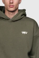 45keys Basic Hoodie Olive (14)