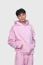 45keys Basic Hoodie Pink (2)