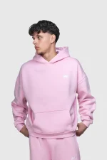 45keys Basic Hoodie Pink (3)