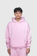 45keys Basic Hoodie Pink (5)