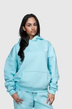 45keys Basic Hoodie Turquoise (11)