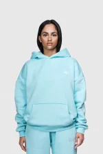 45keys Basic Hoodie Turquoise (13)