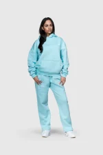 45keys Basic Hoodie Turquoise (15)
