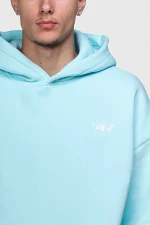 45keys Basic Hoodie Turquoise (4)