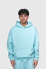 45keys Basic Hoodie Turquoise (5)