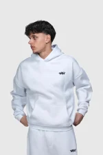 45keys Basic Hoodie White (10)