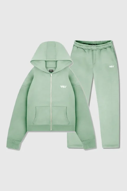 45keys Basic Zip Tracksuit Mint (10)