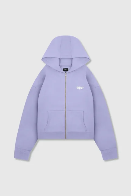 45keys Basic Zip Tracksuit Purple (1)