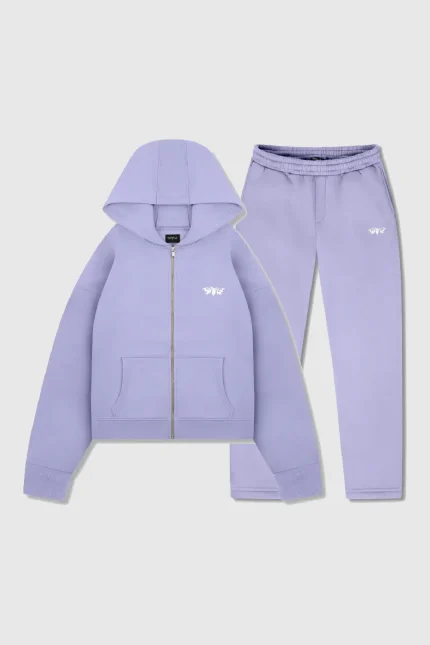 45keys Basic Zip Tracksuit Purple (10)