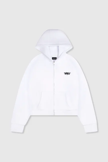 45keys Basic Zip Tracksuit White (7)