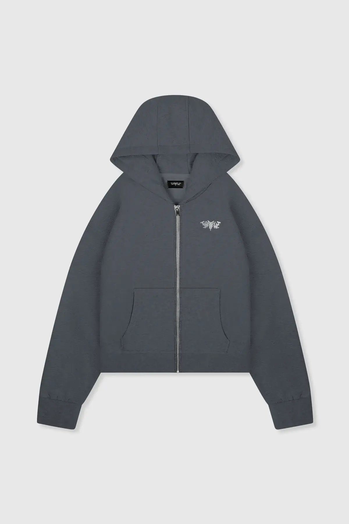 45keys Basic Zipper Hoodie Anthrazit (1) 45keys Basic Zipper Hoodie Anthrazit (1)