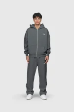 45keys Basic Zipper Hoodie Anthrazit (16)