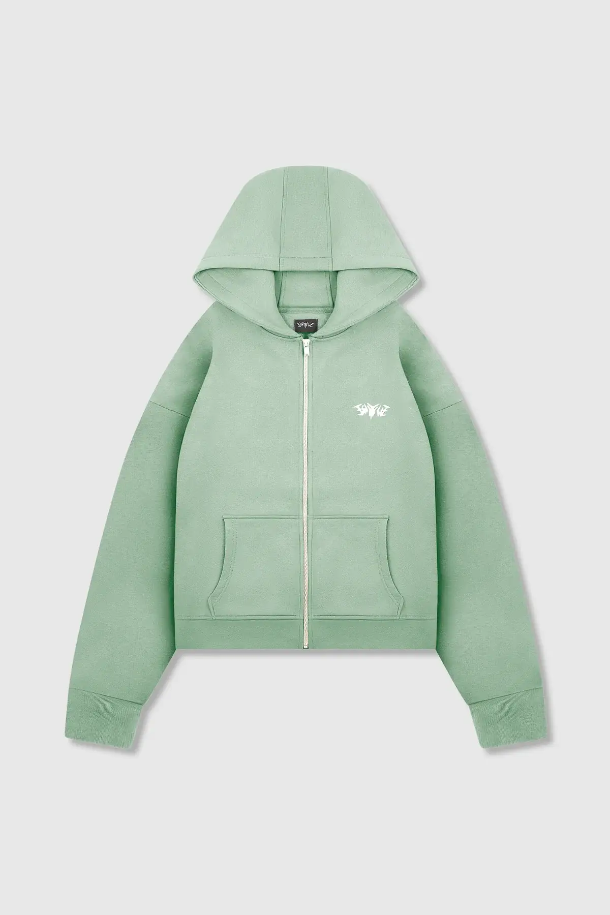 45keys Basic Zipper Hoodie Mint (1) 45keys Basic Zipper Hoodie Mint (1)