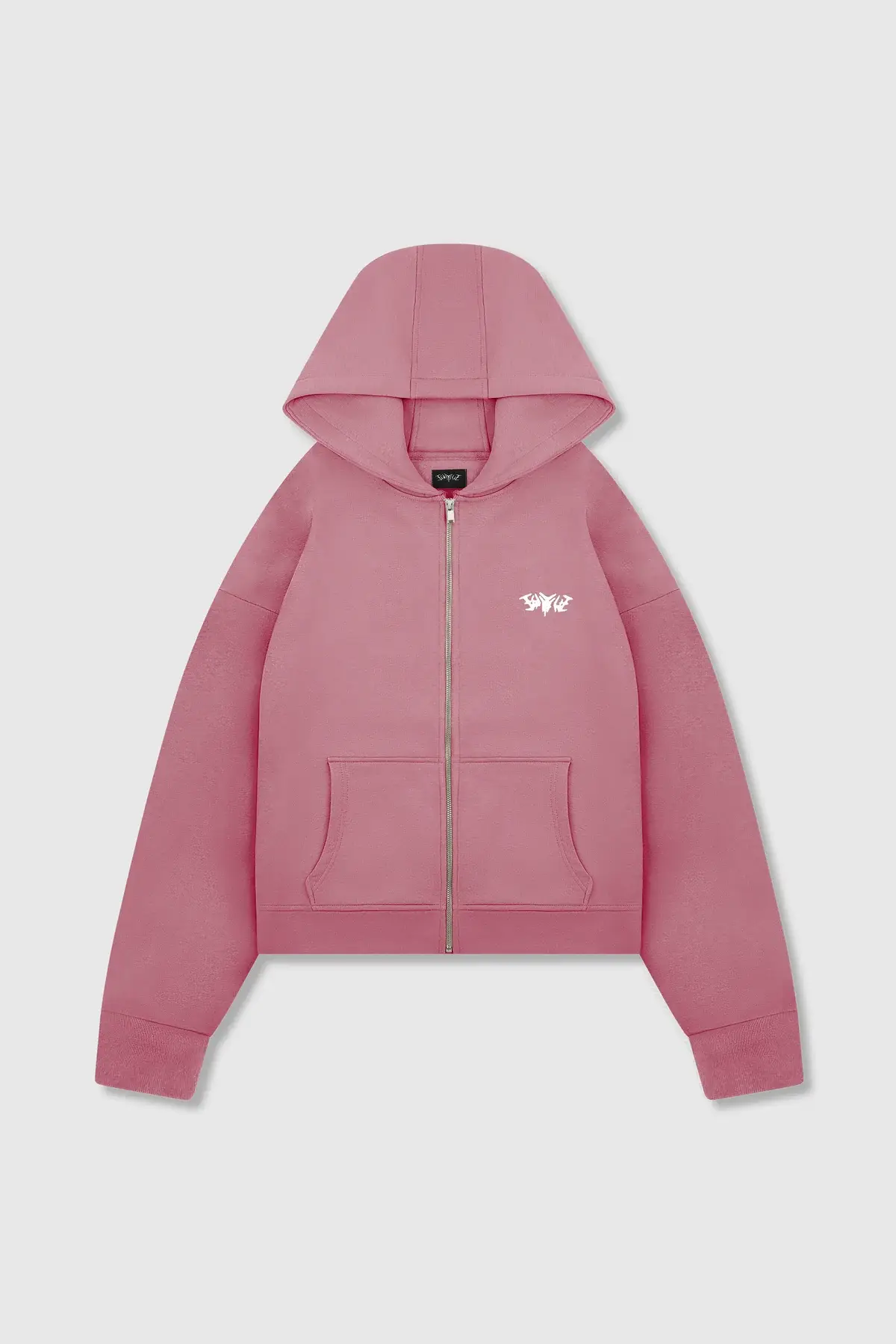 45keys Basic Zipper Hoodie Rose (1) 45keys Basic Zipper Hoodie Rose (1)