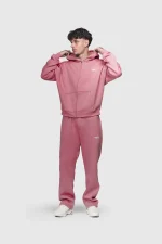 45keys Basic Zipper Hoodie Rose (20)