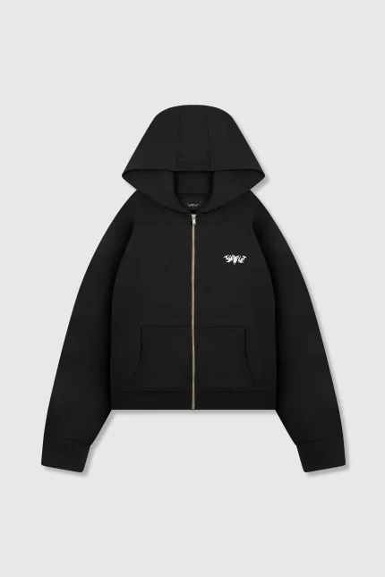 45kkeys Basic Zip Tracksuit Black (1)