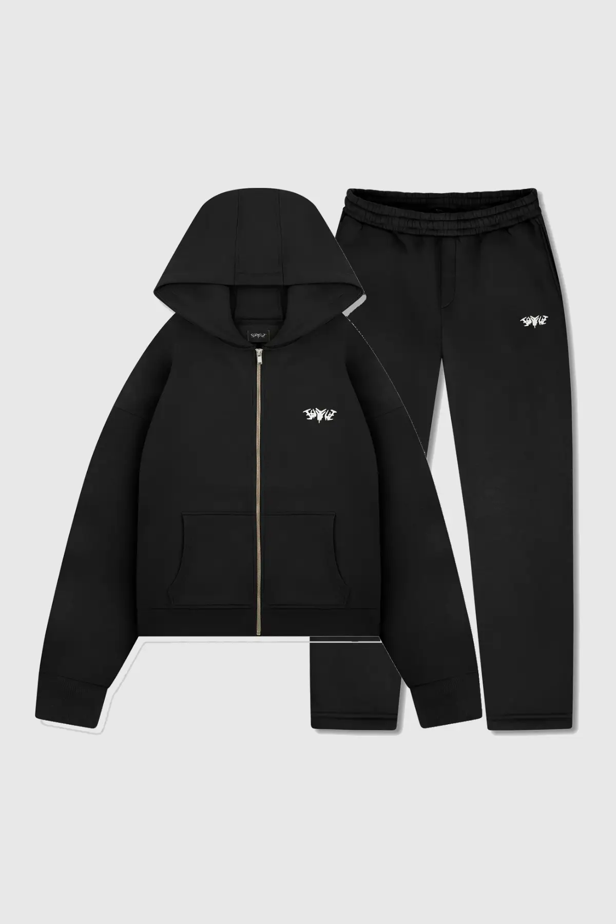 45kkeys Basic Zip Tracksuit Black (10) 45kkeys Basic Zip Tracksuit Black (10)
