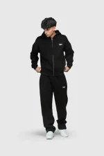 45kkeys Basic Zip Tracksuit Black (7)
