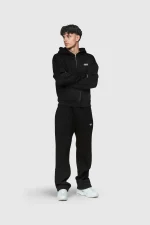 45kkeys Basic Zip Tracksuit Black (8)