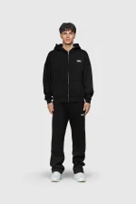 45kkeys Basic Zip Tracksuit Black (9)