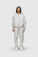 45kkeys Basic Zip Tracksuit Grey (4)