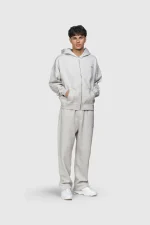45kkeys Basic Zip Tracksuit Grey (6)