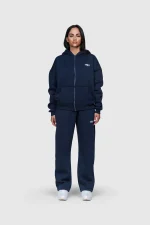 45kkeys Basic Zip Tracksuit Navy (4)